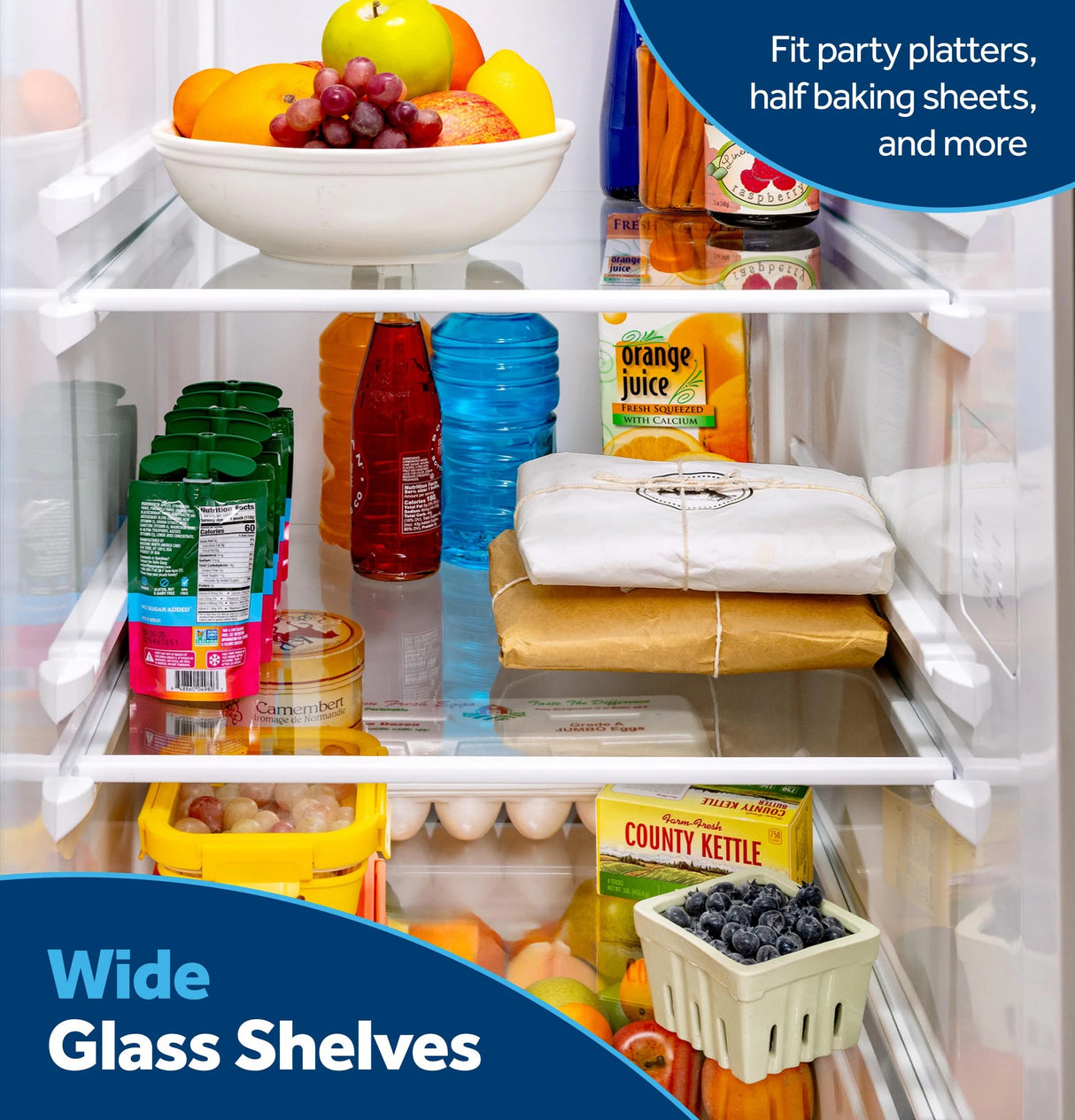 GE 23.6 Cu. Ft. Counter-Depth Side-By-Side Refrigerator with Extra Tall Dispenser and In-Door Icemaker - White (GZE24NGYWW)
