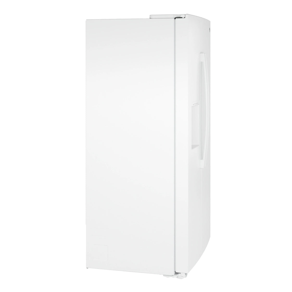 GE 23.6 Cu. Ft. Counter-Depth Side-By-Side Refrigerator with Extra Tall Dispenser and In-Door Icemaker - White (GZE24NGYWW)
