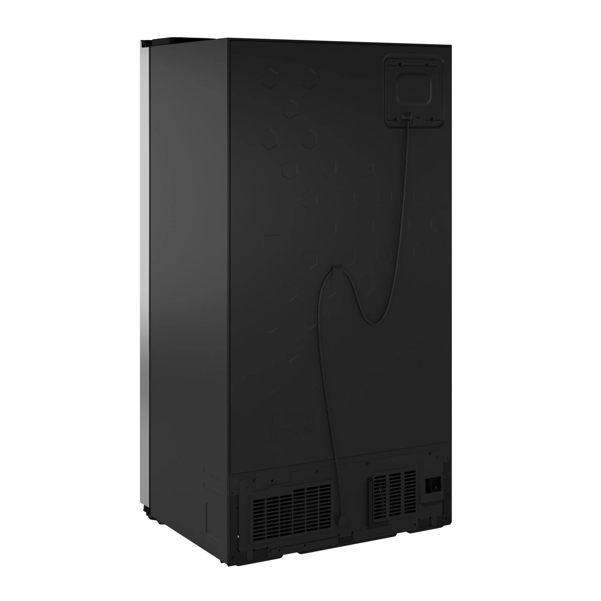 GE 23.5 Cu. Ft. Counter-Depth Side-By-Side Refrigerator with LED Light Walls and Extra Tall Dispenser - Fingerprint Resistant Stainless (GZS24PYYFS)