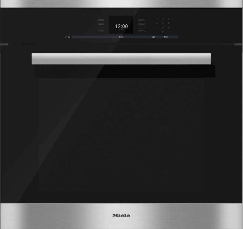 Miele 30 Inch Convection Oven with touch controls and MasterChef programs for perfect results. - Stainless Steel (H6680BP)