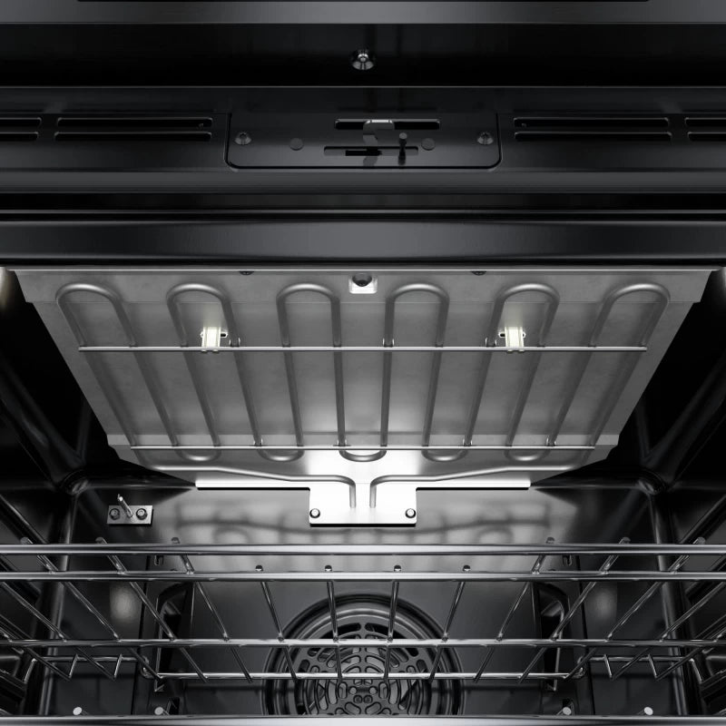 Bosch 800 Series Single Wall Oven 30'' Left SideOpening Door - Black Stainless Steel (HBL8444LUC)