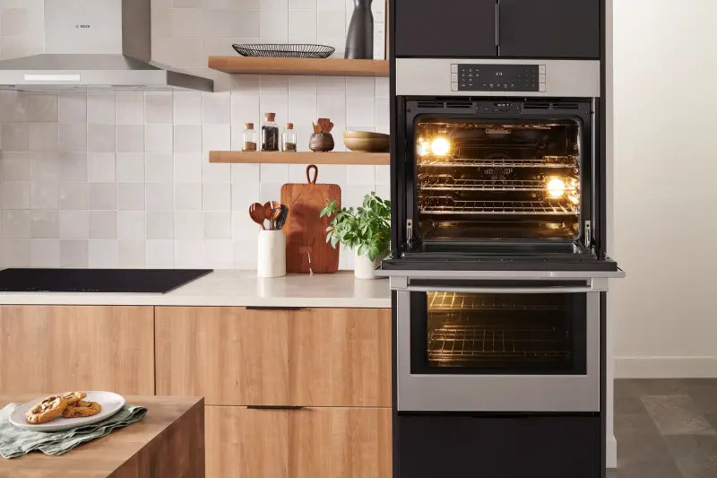 BOSCH 800 Series Double Wall Oven 30'' - Stainless Steel (HBL8651UC)