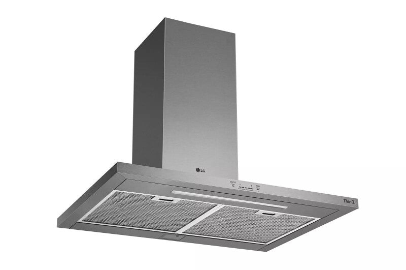 LG 36 Inch Wall Mount Chimney Hood - Stainless Steel (HCED3615S)
