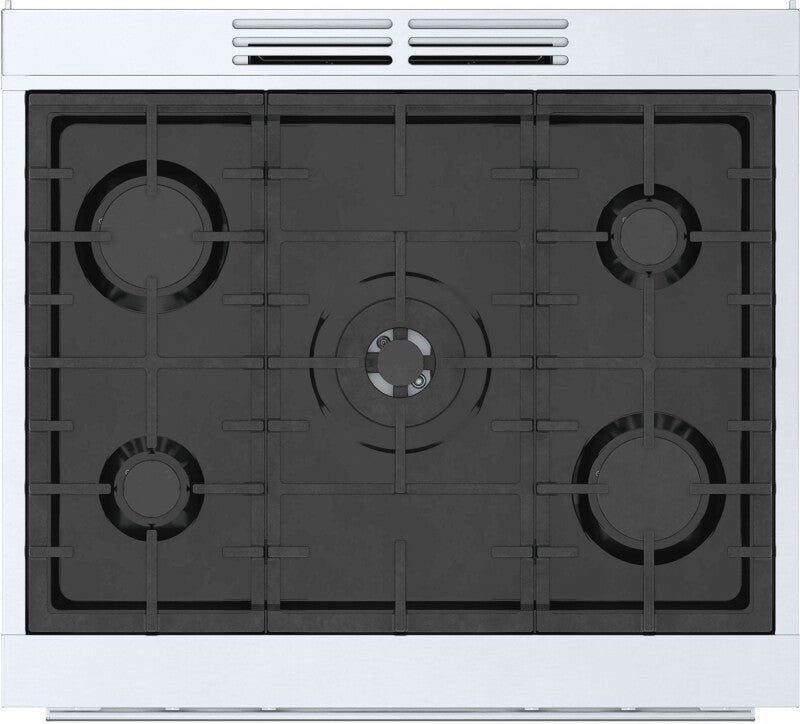 Bosch 800 Series Dual Fuel Freestanding Range 30'' - Stainless (HDS8055U)