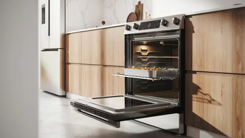 BOSCH 100 Series Electric Slide-in Range 30'' - Stainless Steel (HEF1050MU)