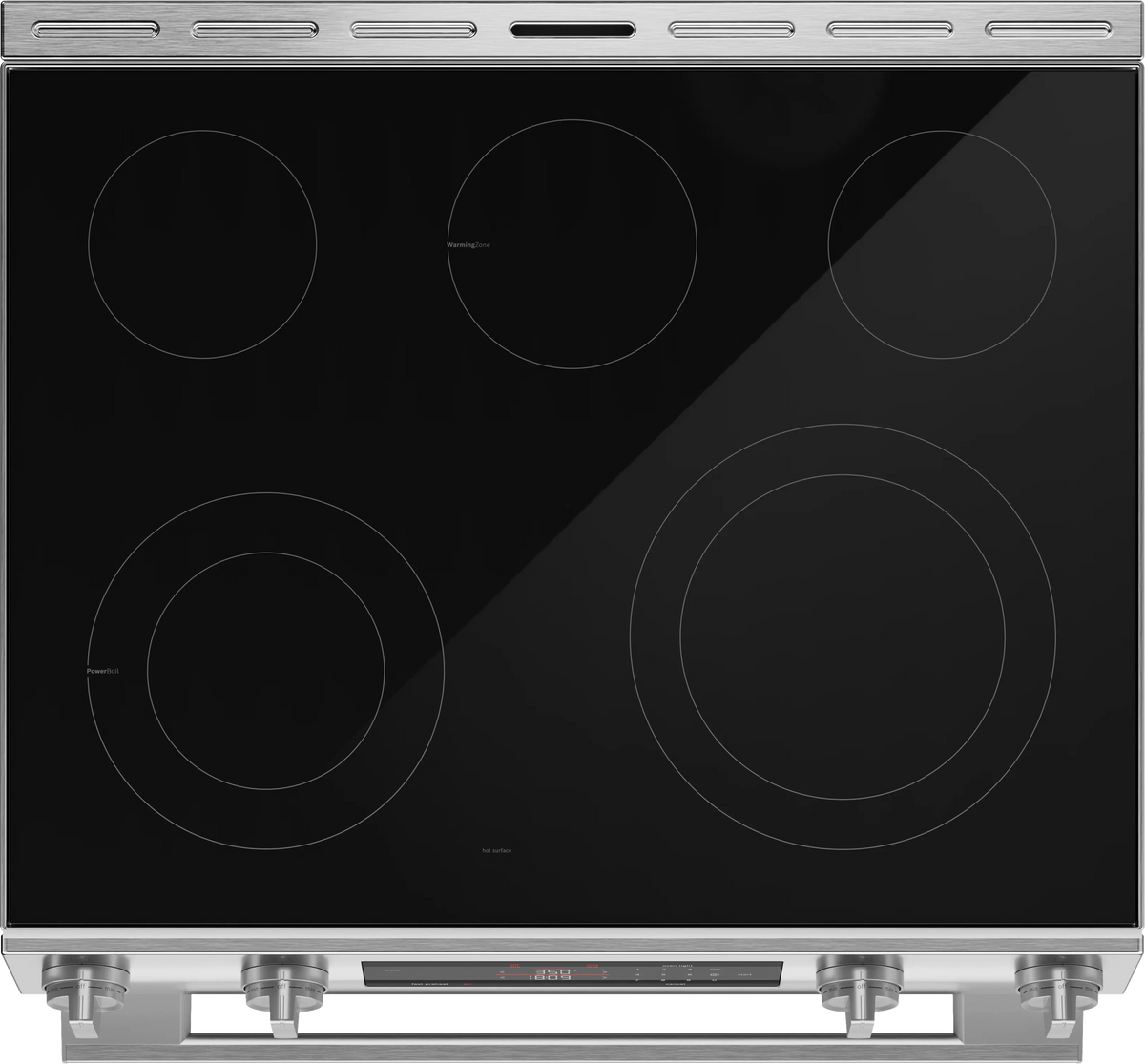 BOSCH 300 Series Electric Slide-in Range 30'' - Stainless Steel (HEF3050MU)