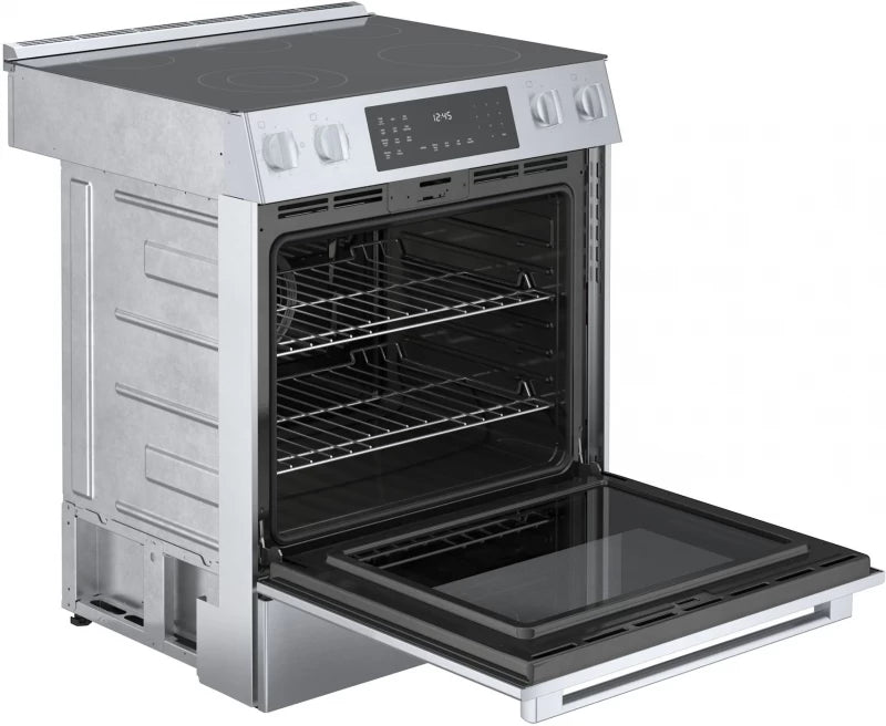 BOSCH 800 Series Electric Slide-in Range 30'' - Stainless Steel (HEI8056U)