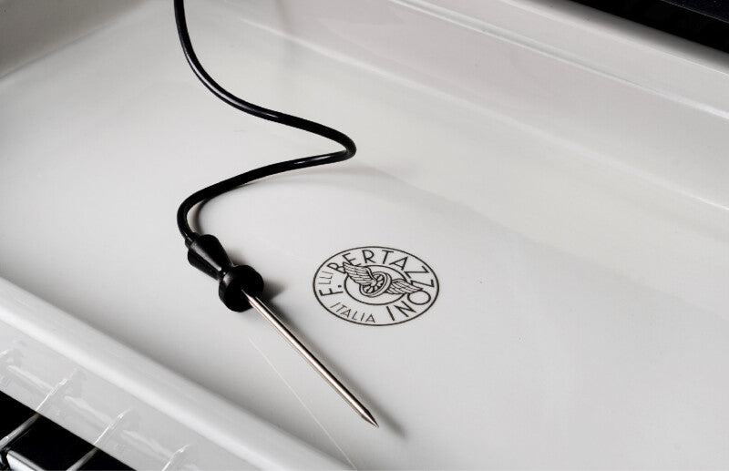 BERTAZZONI 36 inch All Gas Range, 6 Brass Burners and Cast Iron Griddle - Nero Matt (HER366BCFGMNET)