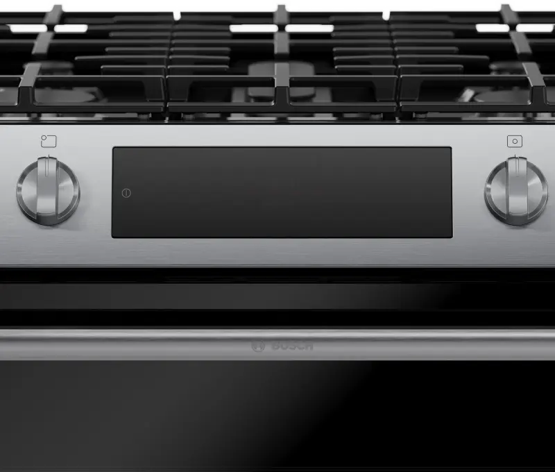 BOSCH 100 Series Slide-in Gas Range - Stainless Steel (HGF1050MUC)