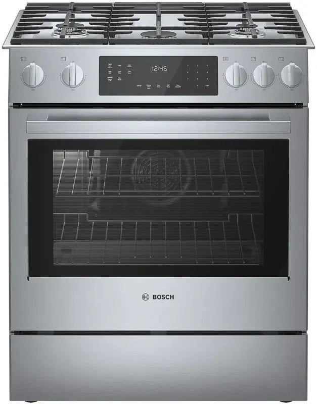 BOSCH 800 Series Gas Slide-in Range 30'' - Stainless Steel (HGI8056UC)