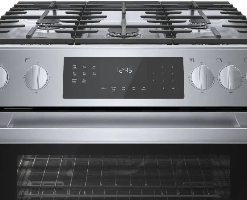 BOSCH 800 Series Gas Slide-in Range 30'' - Stainless Steel (HGI8056UC)