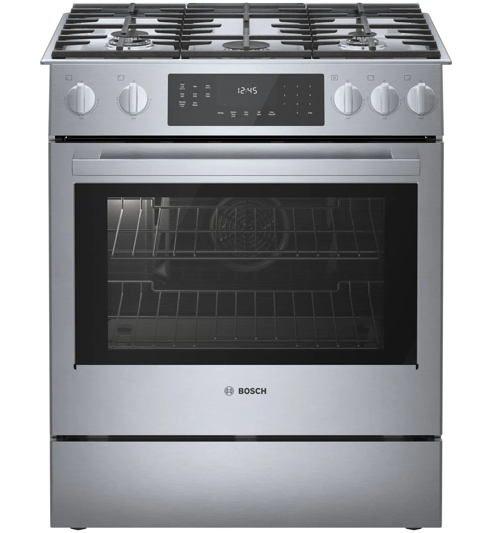 BOSCH 800 Series Gas Slide-in Range 30'' - Stainless Steel (HGI8056UC)