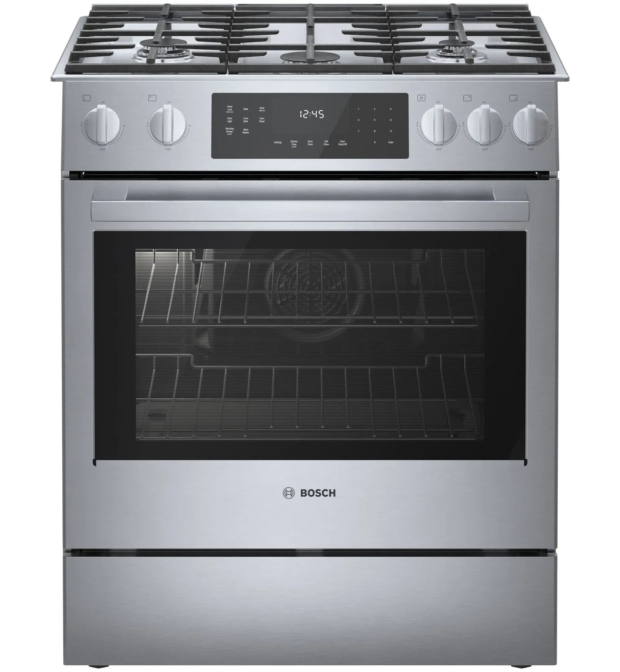 BOSCH 800 Series Gas Slide-in Range 30'' - Stainless Steel (HGI8056UC)
