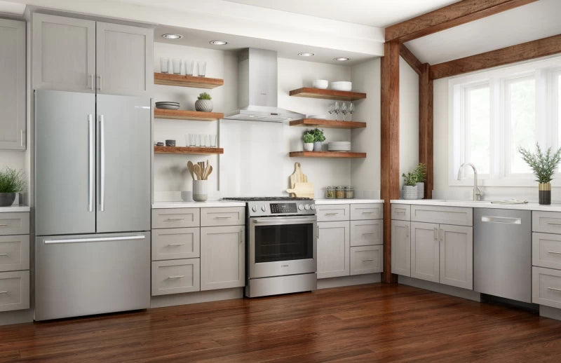 BOSCH 800 Series Gas Slide-in Range 30'' - Stainless Steel (HGI8056UC)