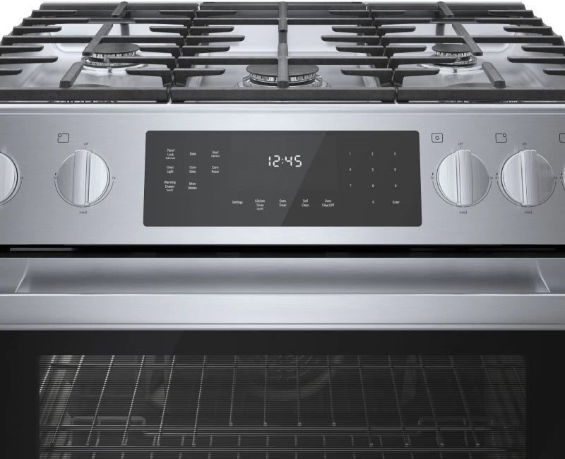 BOSCH 800 Series Gas Slide-in Range 30'' - Stainless Steel (HGI8056UC)