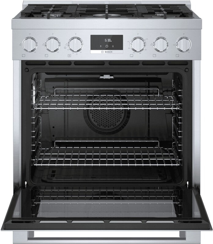 Bosch 800 Series Gas Freestanding Range 30'' - Stainless (HGS8055UC)