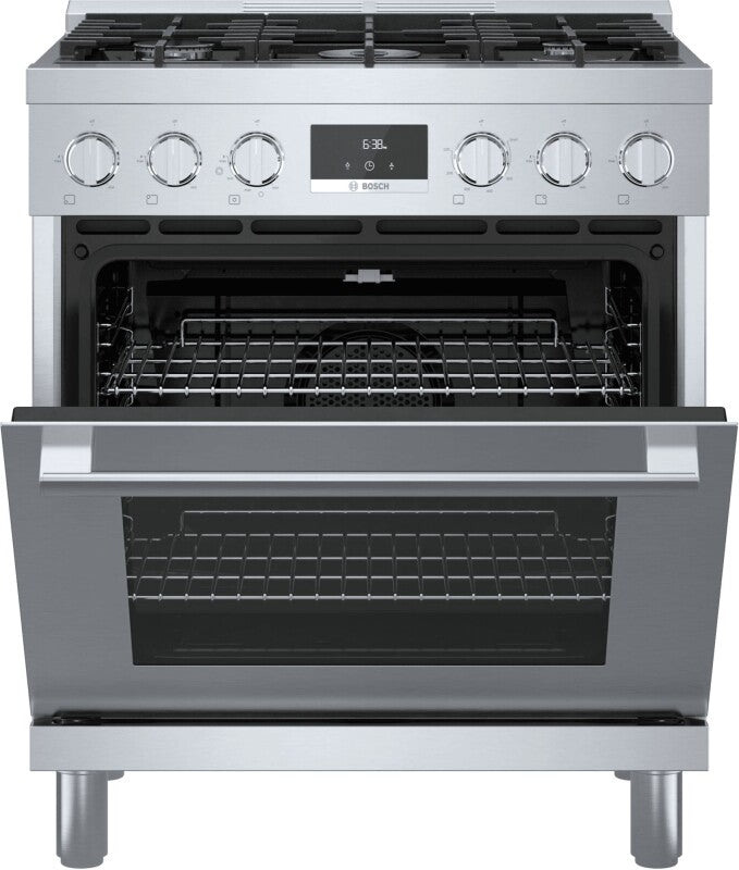 BOSCH 800 Series Gas Freestanding Range 30'' - Stainless Steel (HGS8055UC)