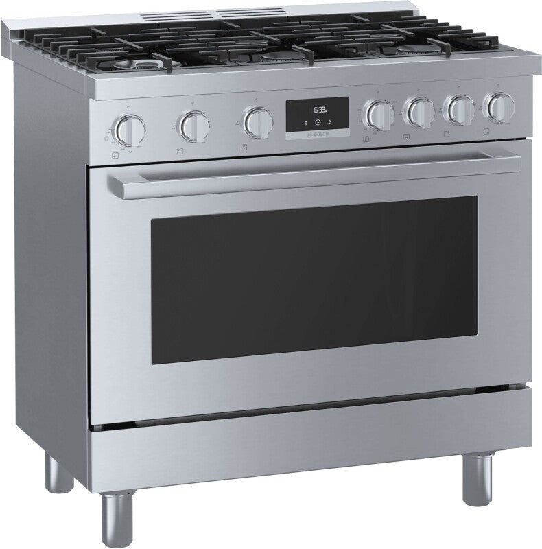 BOSCH 800 Series Gas Freestanding Range 36'' - Stainless Steel (HGS8655UC)