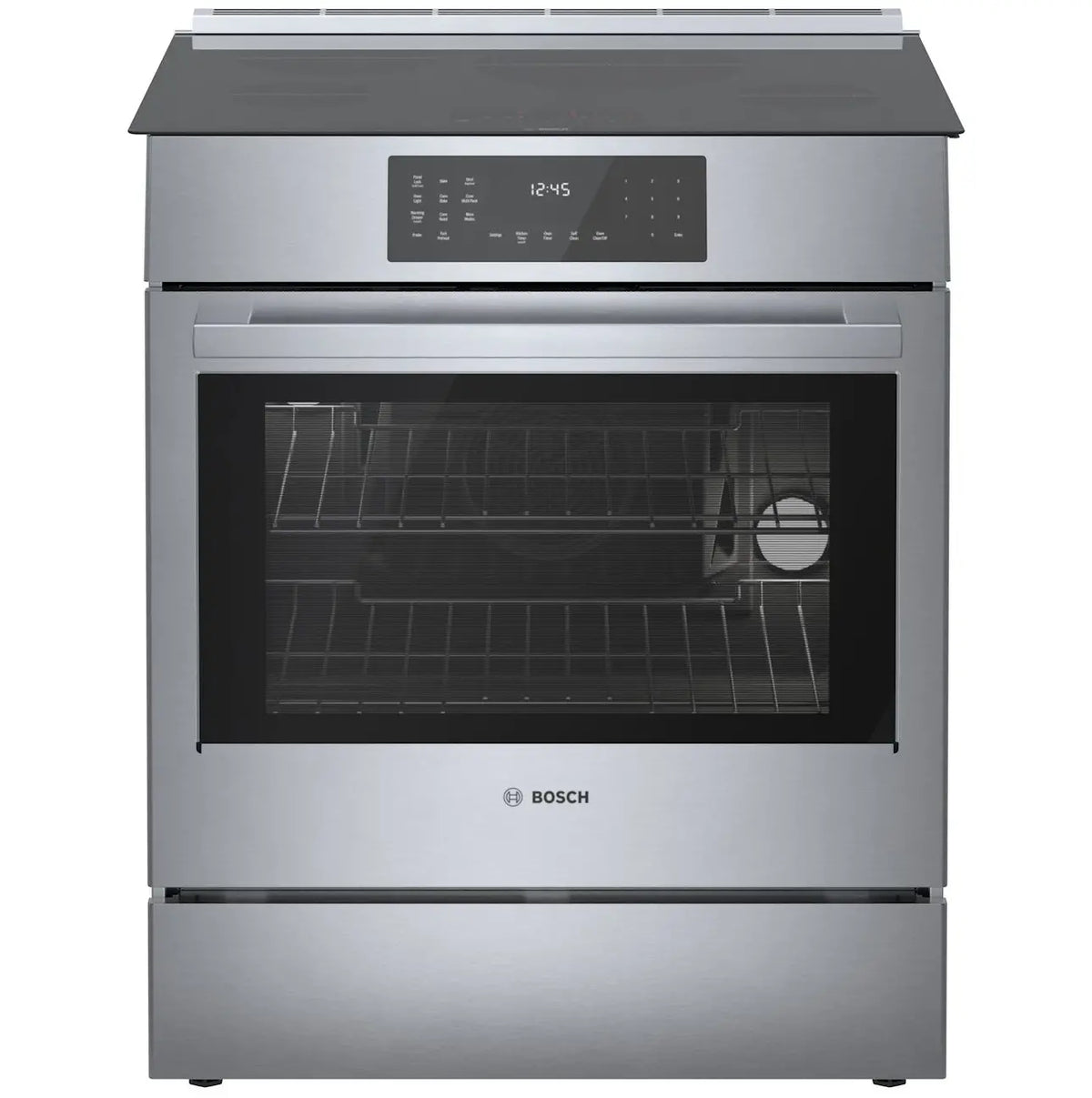 BOSCH 800 Series Induction Slide-in Range 30'' - Stainless Steel (HII8057U)