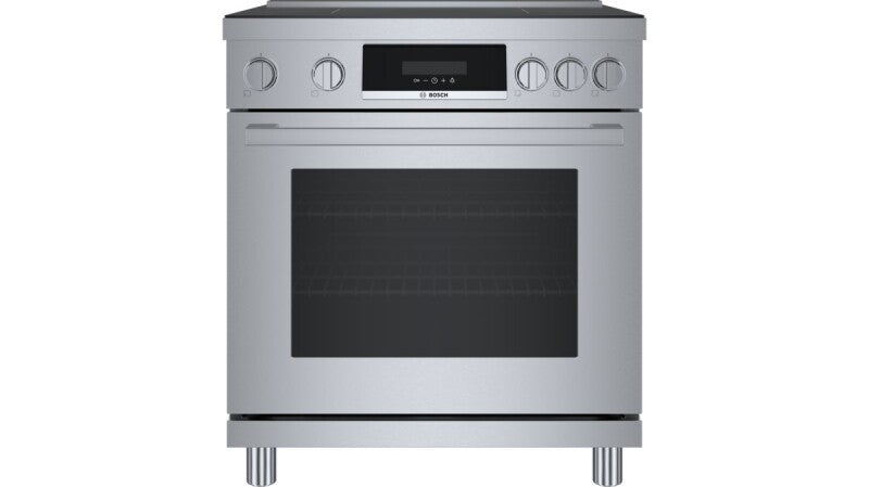 Bosch 800 Series Induction freestanding range 30'' - Stainless (HIS8055U)