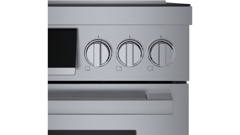 Bosch 800 Series Induction freestanding range 30'' - Stainless (HIS8055U)