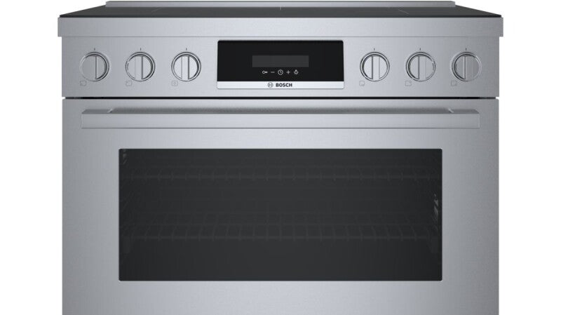 BOSCH 800 Series Induction freestanding range 36'' - Stainless Steel (HIS8655U)