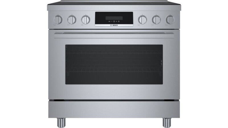 Bosch 800 Series Induction freestanding range 36'' - Stainless (HIS8655U)