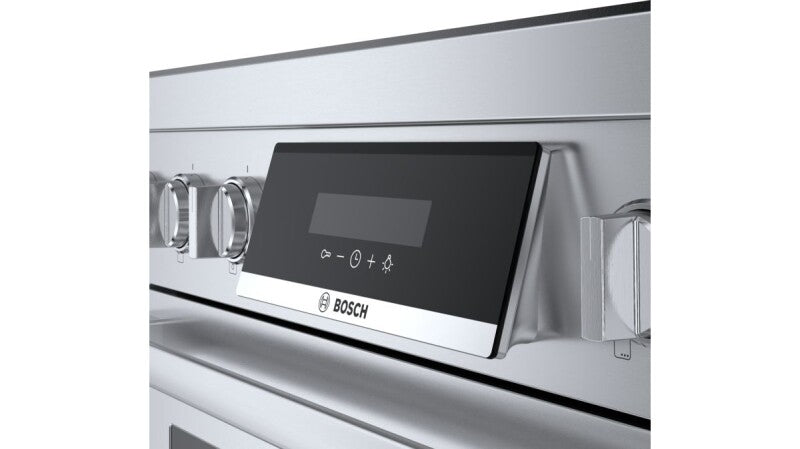 Bosch 800 Series Induction freestanding range 36'' - Stainless (HIS8655U)