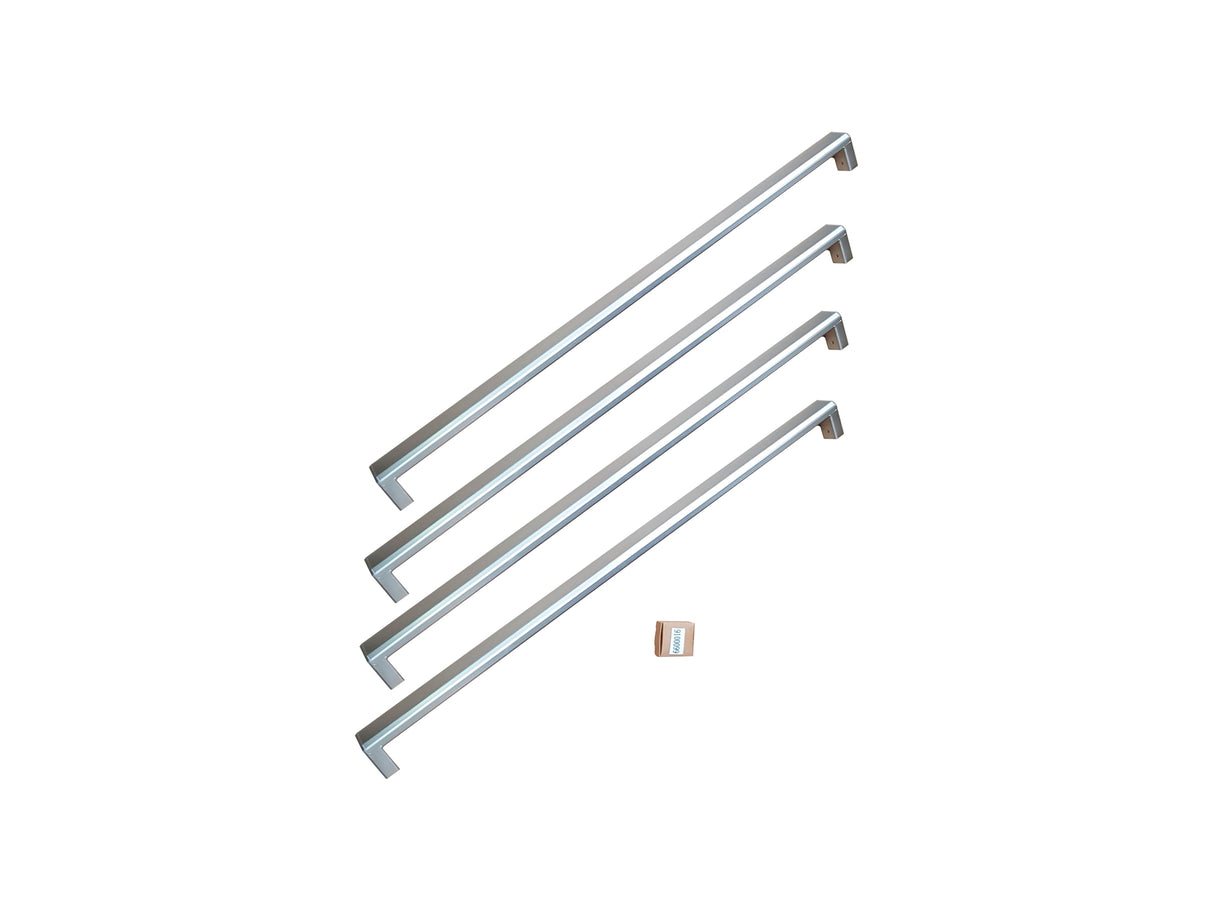 BERTAZZONI Handle kit for 36 French Door Refrigerator - Stainless Steel (HK36PROFDX)