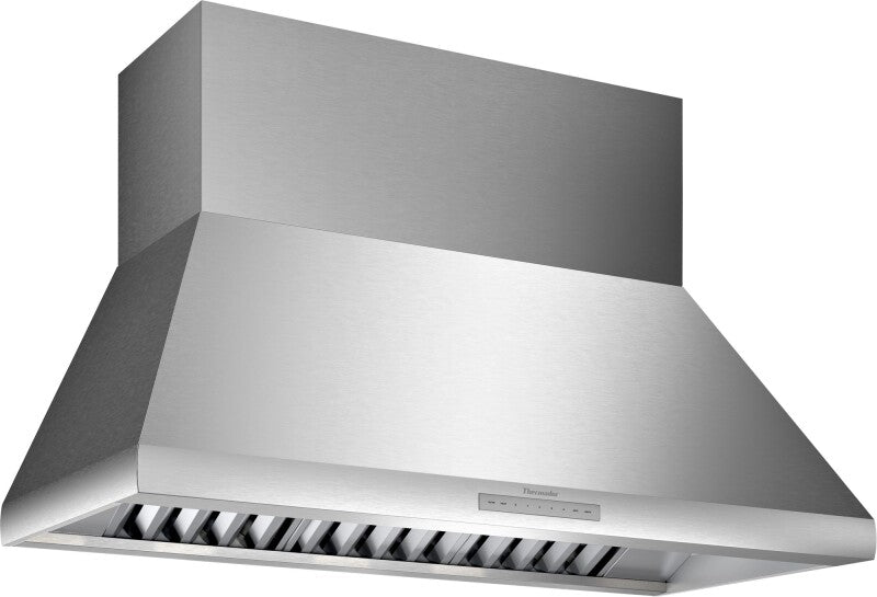 Thermador Professional Pyramid Chimney Wall Hood 48" - Stainless Steel (HPCN48WS)