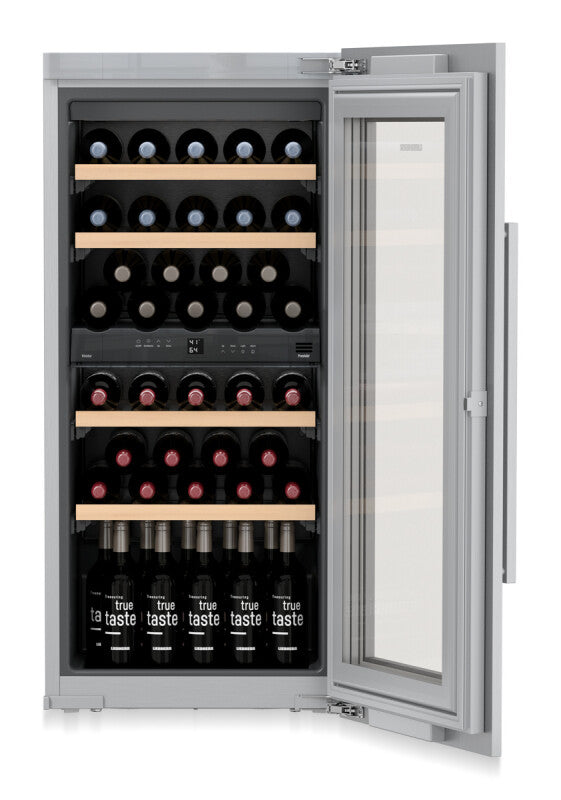LIEBHERR Built-in multi-temperature wine fridge - Stainless Steel (HW4800)