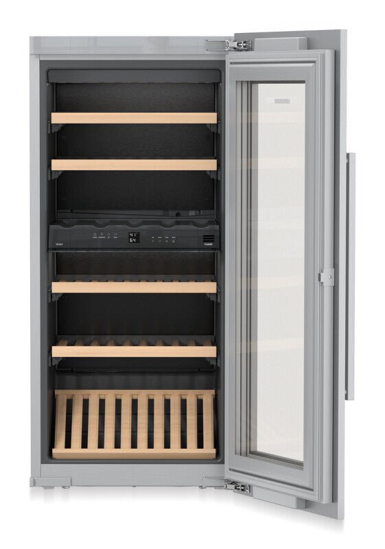 LIEBHERR Built-in multi-temperature wine fridge - Stainless Steel (HW4800)