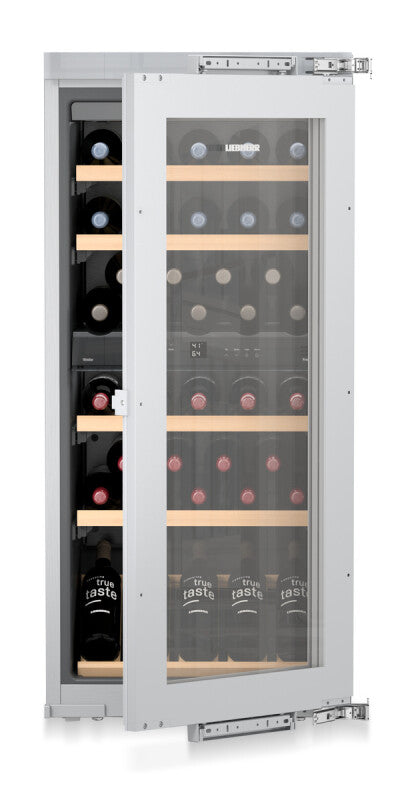 LIEBHERR Built-in multi-temperature wine fridge - Stainless Steel (HW4800)