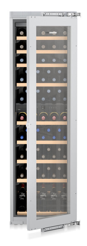 LIEBHERR Built-in multi-temperature wine fridge - Stainless Steel (HW8000)