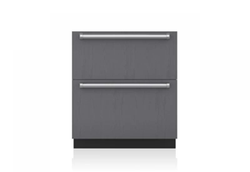 Sub-Zero 30" Designer Refrigerator/Freezer Drawers - Custom/Panel Ready (ID30C)