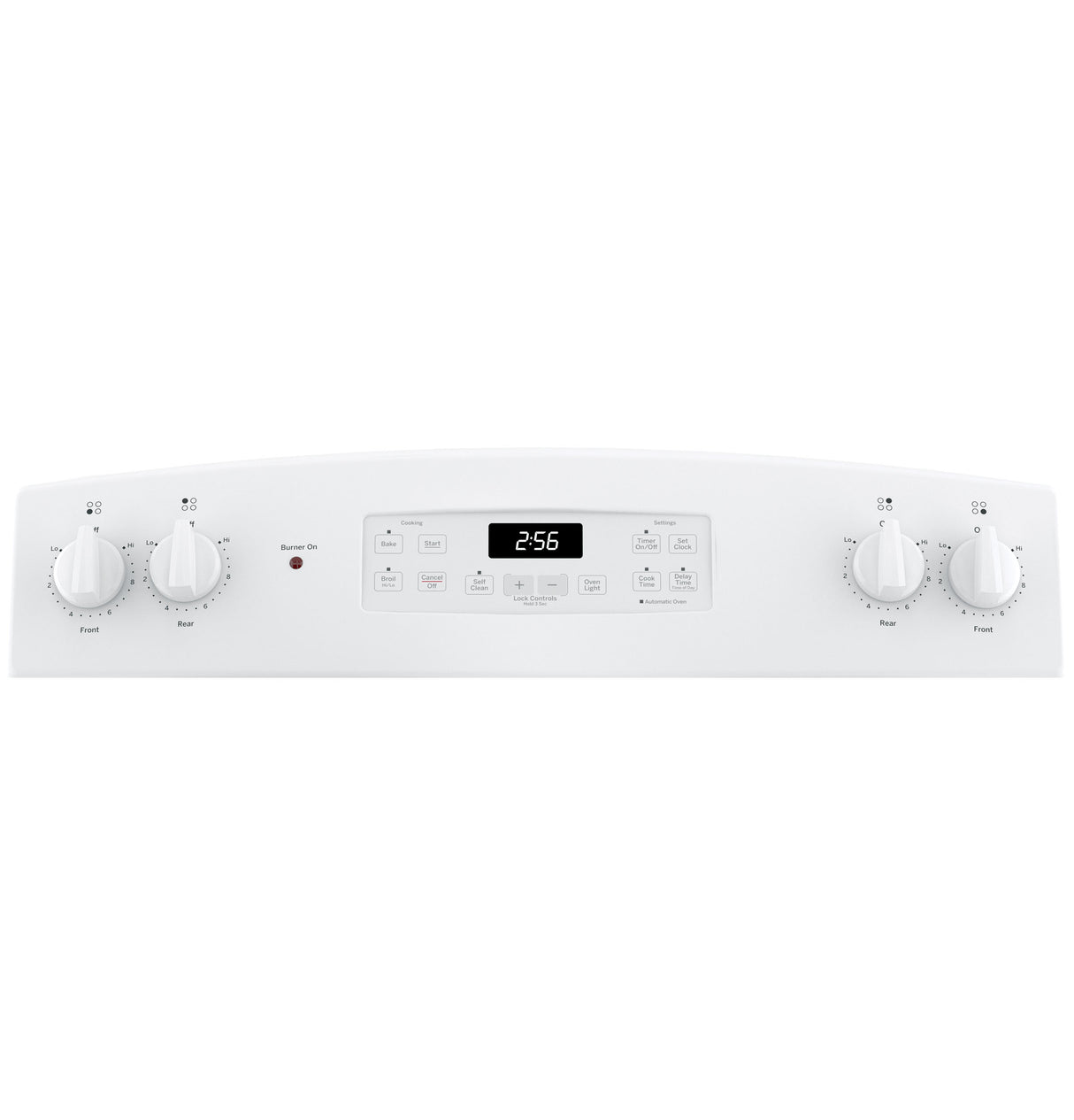 GE 30" Free-Standing Self-Clean Electric Range - White (JB256DMWW)