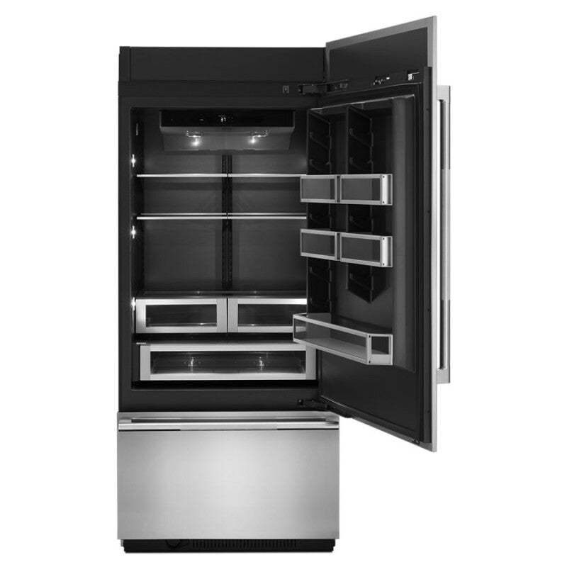 JennAir 36” Panel-Ready Built-In Bottom-Freezer Refrigerator (Right-Hand Door Swing) - Panel Ready (JB36NXFXRE)