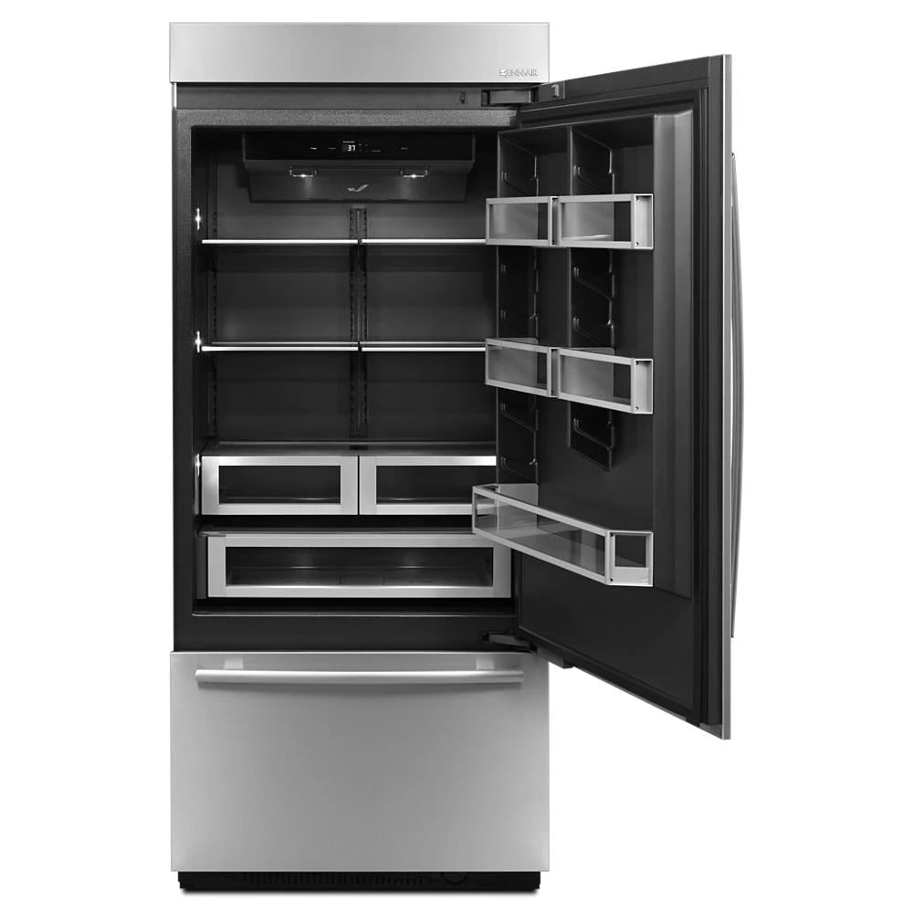 JENNAIR 36” Panel-Ready Built-In Bottom-Freezer Refrigerator (Right-Hand Door Swing) - Panel Ready (JB36NXFXRE)