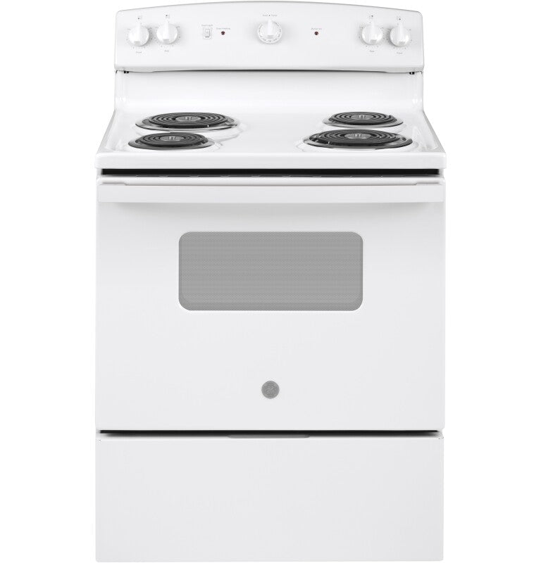 GE 30" Free-Standing Electric Range - White (JBS160DMWW)