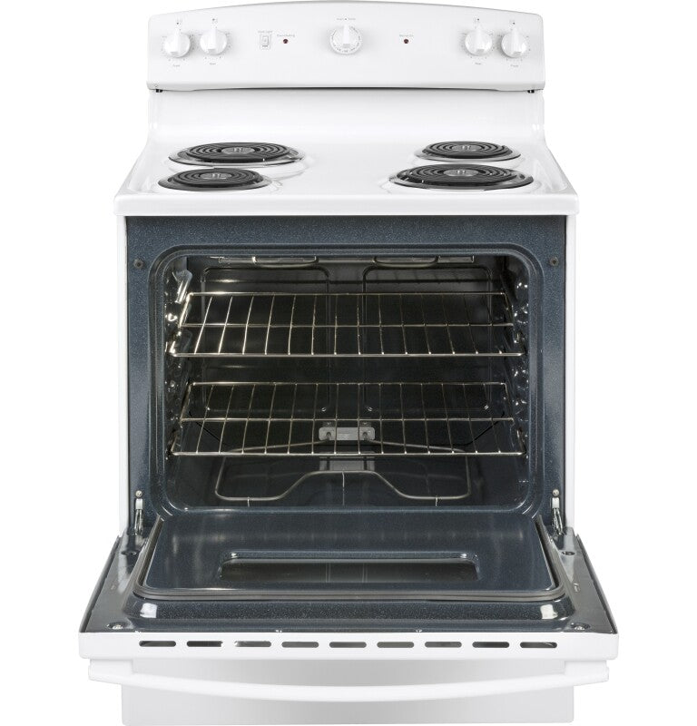 GE 30" Free-Standing Electric Range - White (JBS160DMWW)