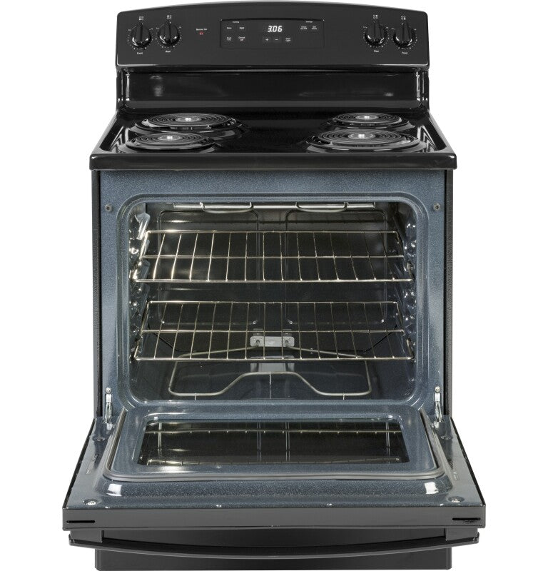 GE 30" Free-Standing Electric Range - Black (JBS360DMBB)