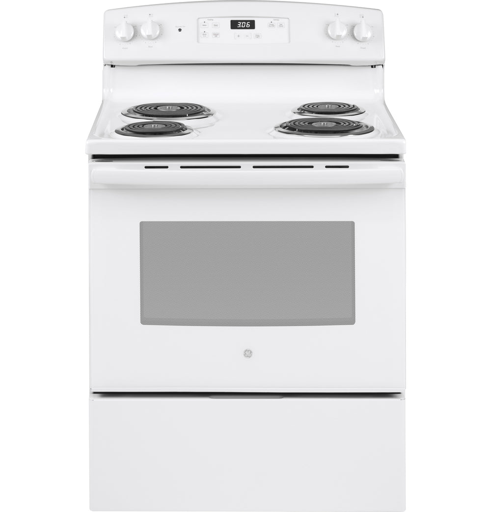 GE 30" Free-Standing Electric Range - White (JBS360DMWW)