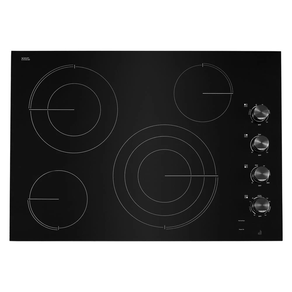JENNAIR Oblivion Glass 30" Electric Radiant Cooktop - Black (JEC3430HB)
