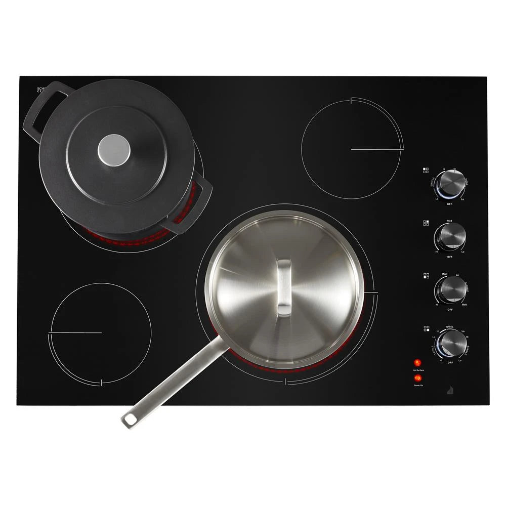 JENNAIR Oblivion Glass 30" Electric Radiant Cooktop - Black (JEC3430HB)