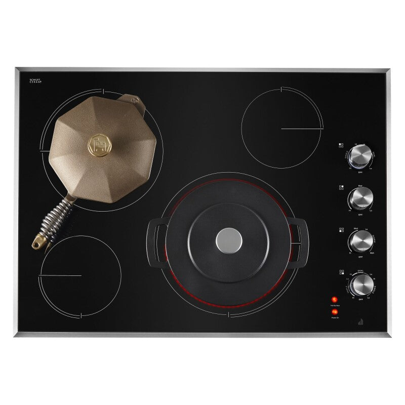 JennAir Lustre Stainless 30" Electric Radiant Cooktop - Stainless Steel (JEC3430HS)