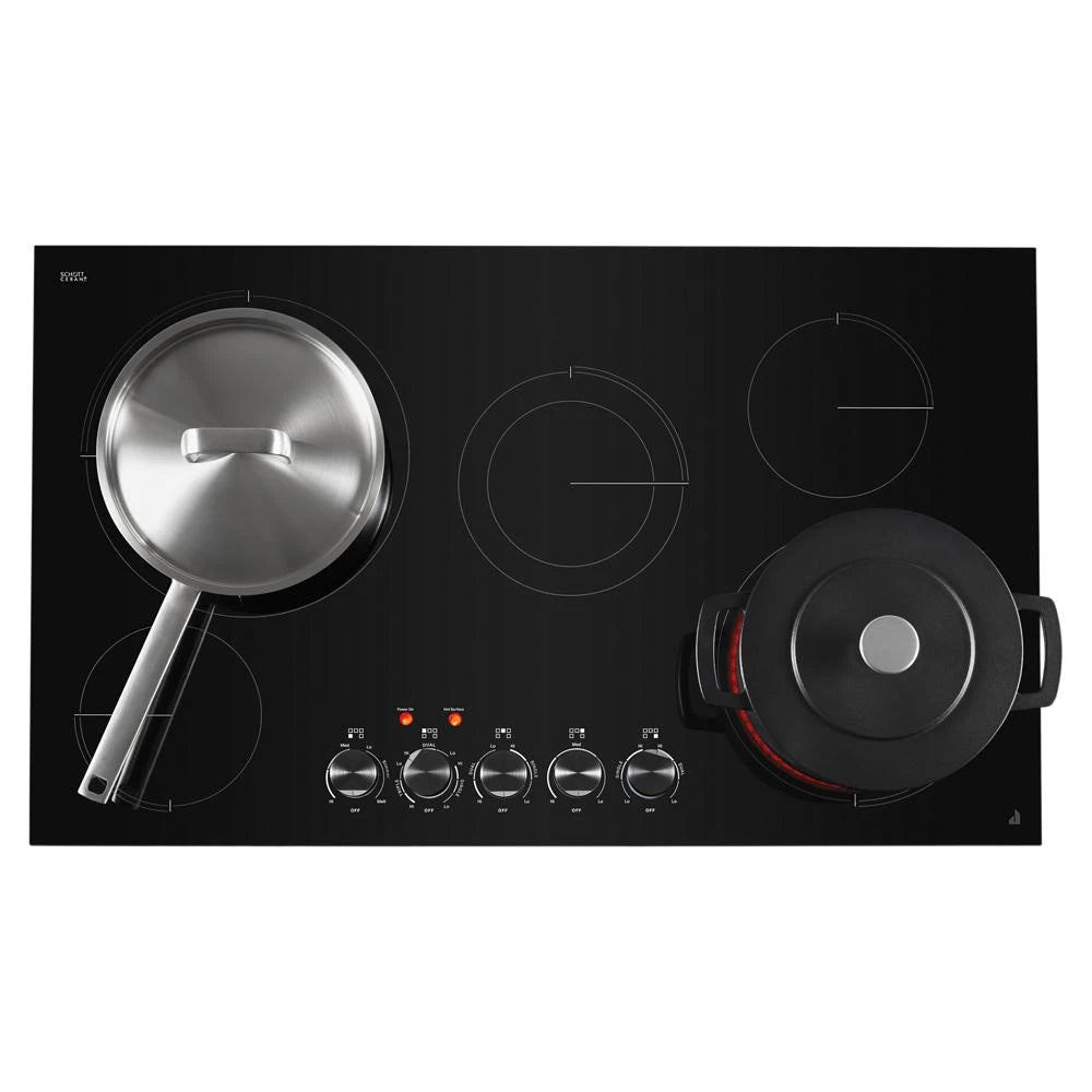 JENNAIR Oblivion Glass 36" Electric Radiant Cooktop - Black (JEC3536HB)
