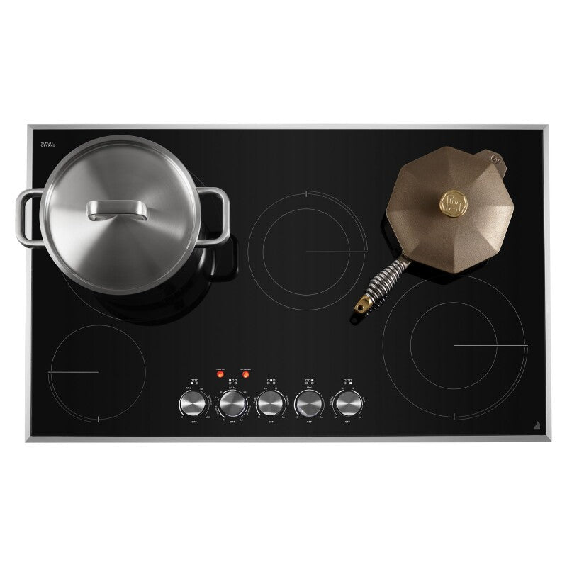 JennAir Lustre Stainless 36" Electric Radiant Cooktop - Stainless Steel (JEC3536HS)