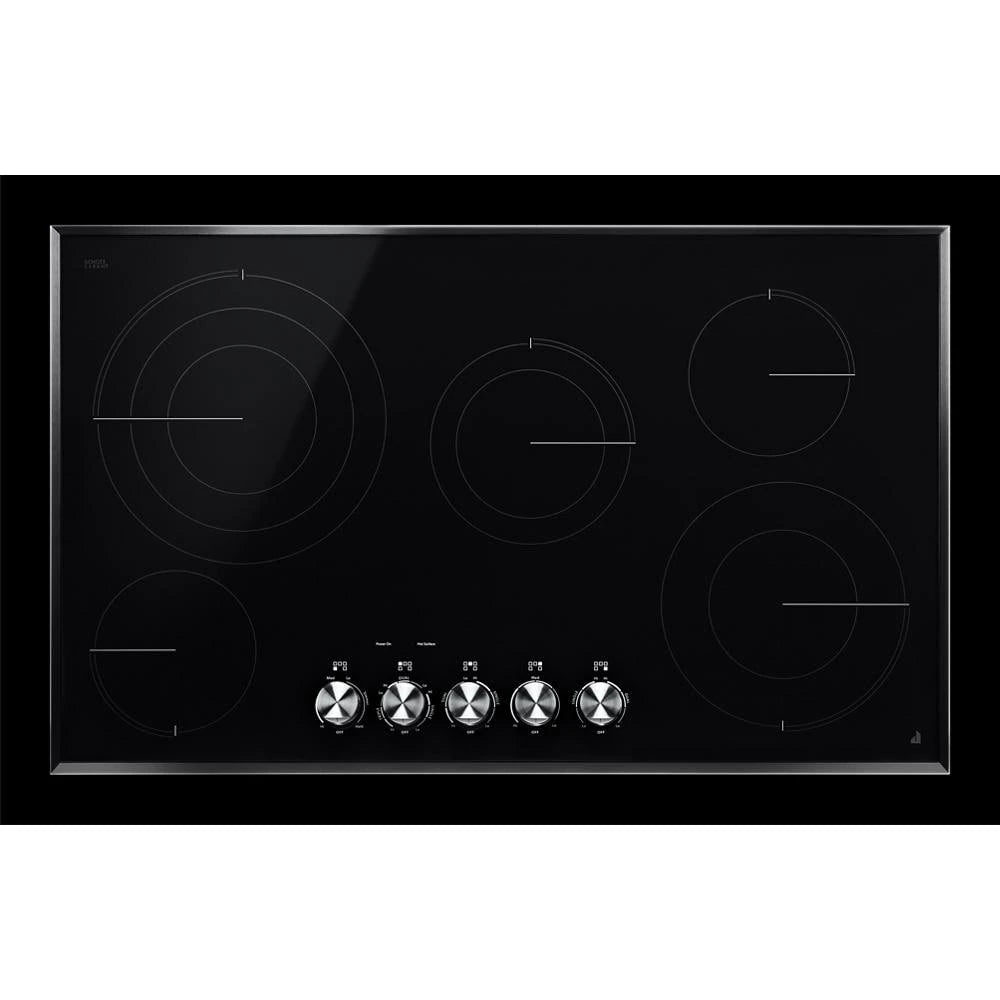JENNAIR Lustre Stainless 36" Electric Radiant Cooktop - Stainless Steel (JEC3536HS)