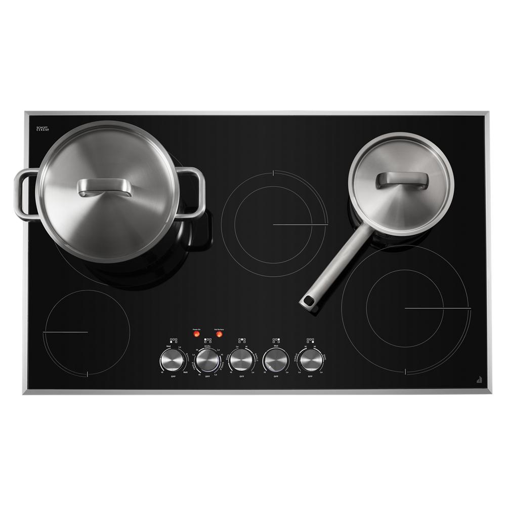 JennAir Lustre Stainless 36" Electric Radiant Cooktop - Stainless Steel (JEC3536HS)