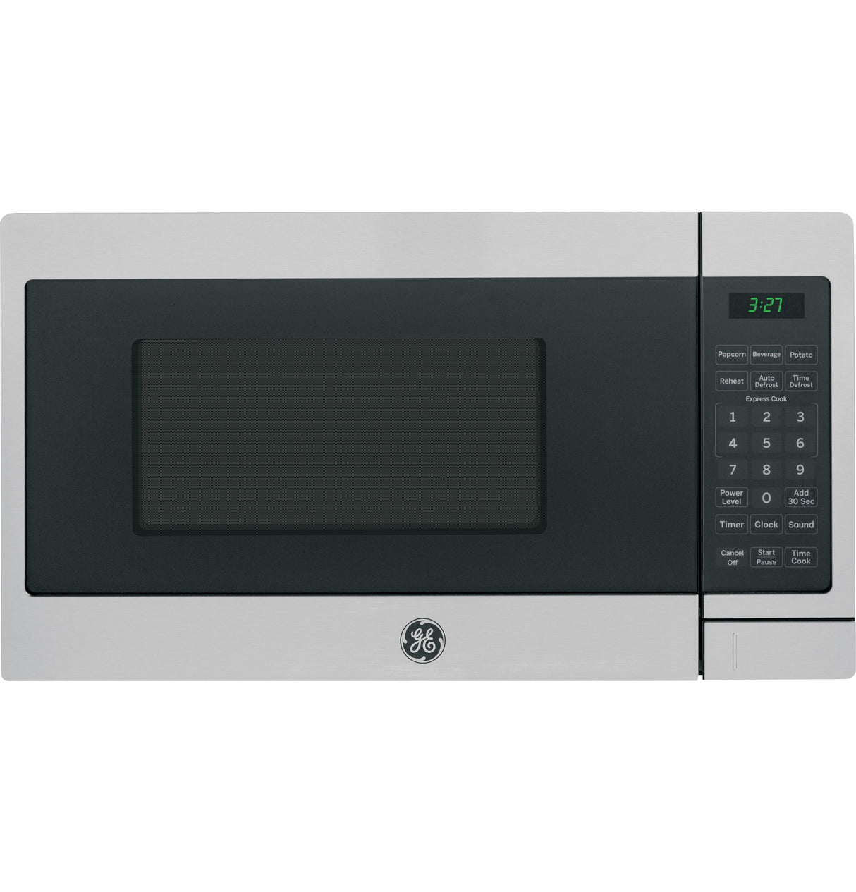 GE 0.7 Cu. Ft. Spacemaker Countertop Microwave Oven - Stainless Steel (JEM3072SHSS)
